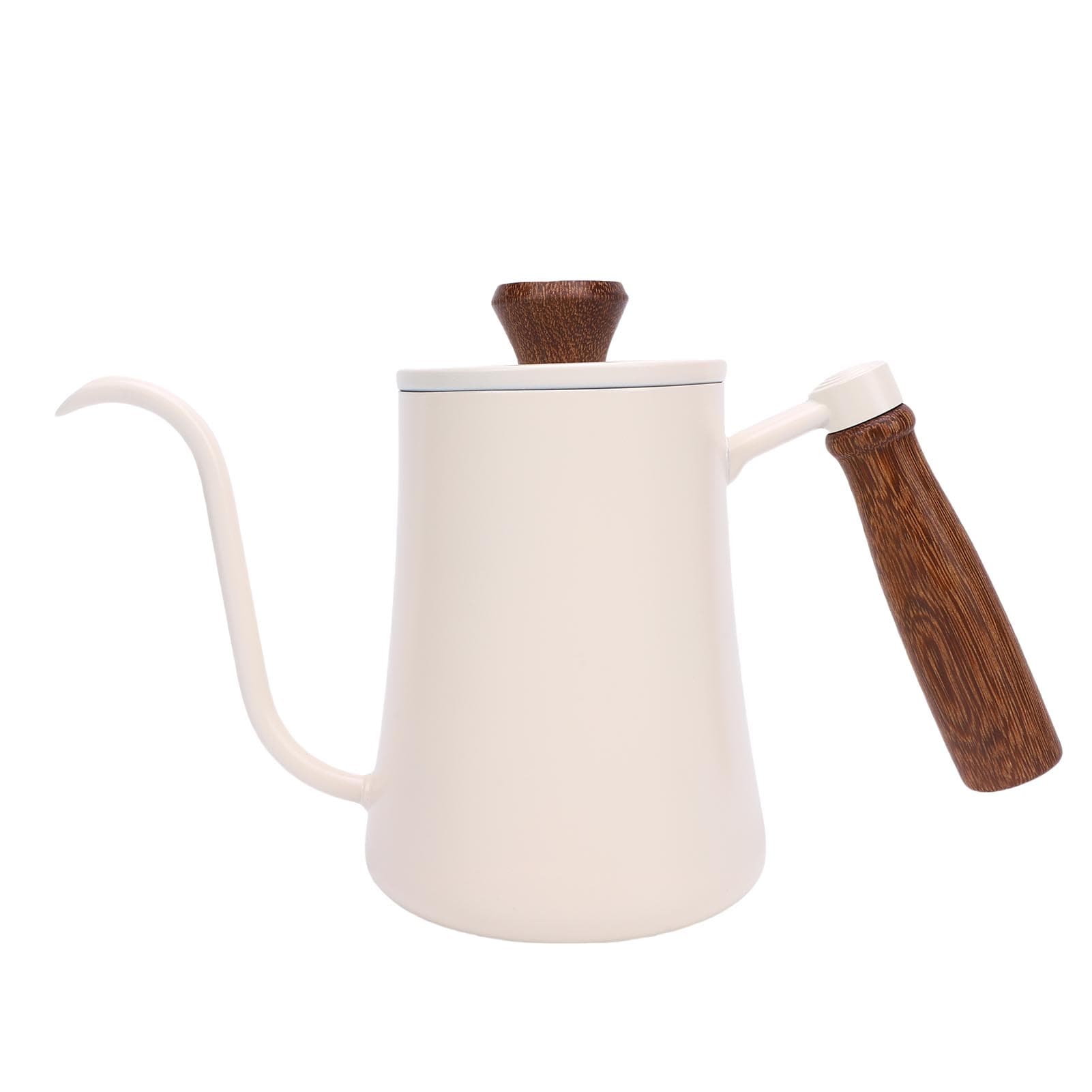 Hand Brew Coffee Kettle 600ML 304 Stainless Steel Narrow Long Spout Coffee Pot with Scale Insulated L(for 6.5-9kg)
