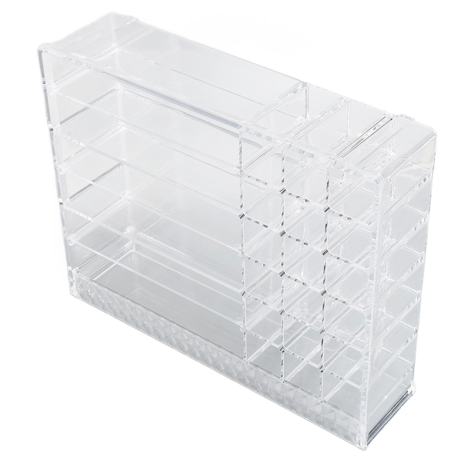 Diamond Lipstick Powder Cabinet Display PS Cosmetic Lipstick Powder Shelf Transparent