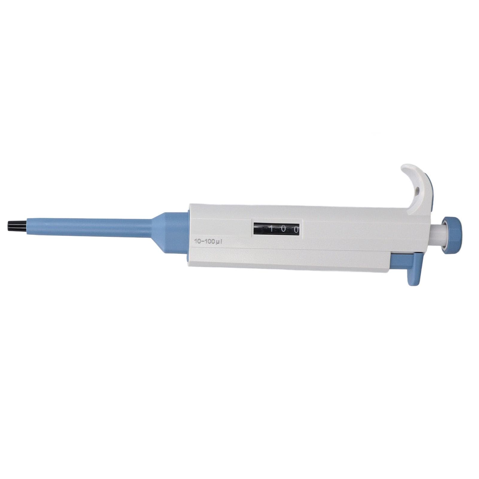 Single Channel Pipettor 10?100ul Adjustable Variable Volume Micropipette with Large Capacity Tip
