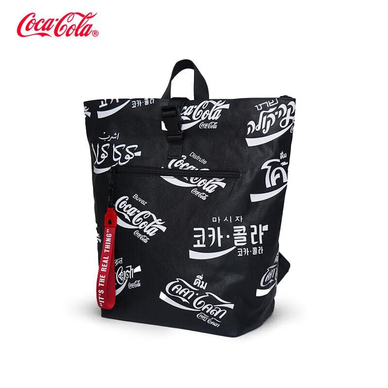 Coca-Cola Classic LOGO Large Capacity Backpack 28.8L