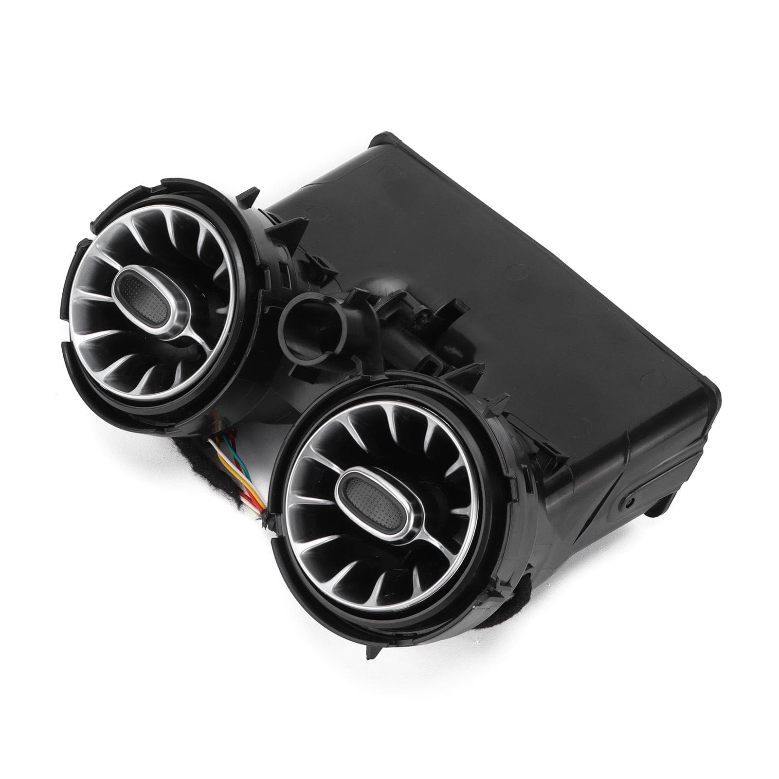 64 Color Rear LED Turbine Air Vent Ambient Light Kit Replacement for C GLC?Class W205 X253 2019?2021