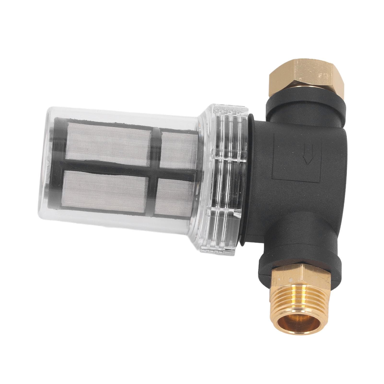 Garden Hose Inlet Filter 34 High Pressure Washer Water Sediment Filter Attachment