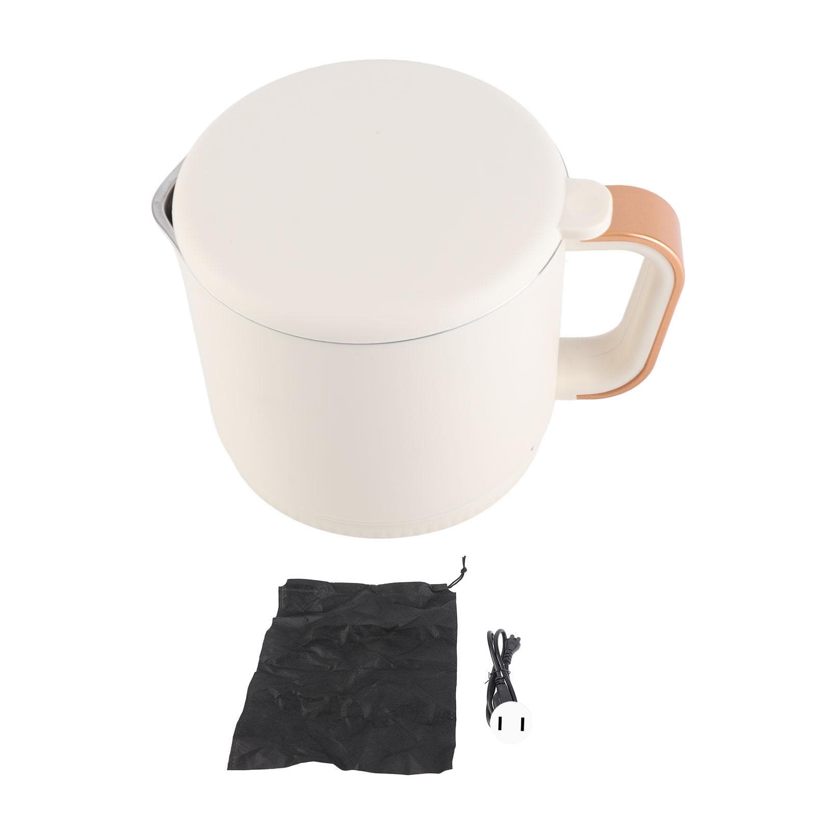 0.8L 500W Portable Electric Kettle with Detachable Base Fast and Safe Smart Travel Small Kettle L