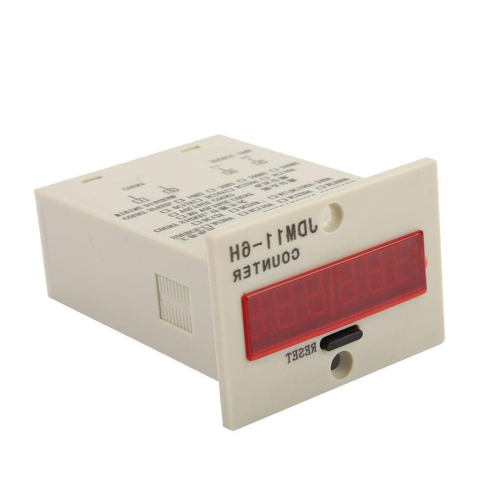 JDM116H 6 Digit Display Electronic Counter DC 12V
