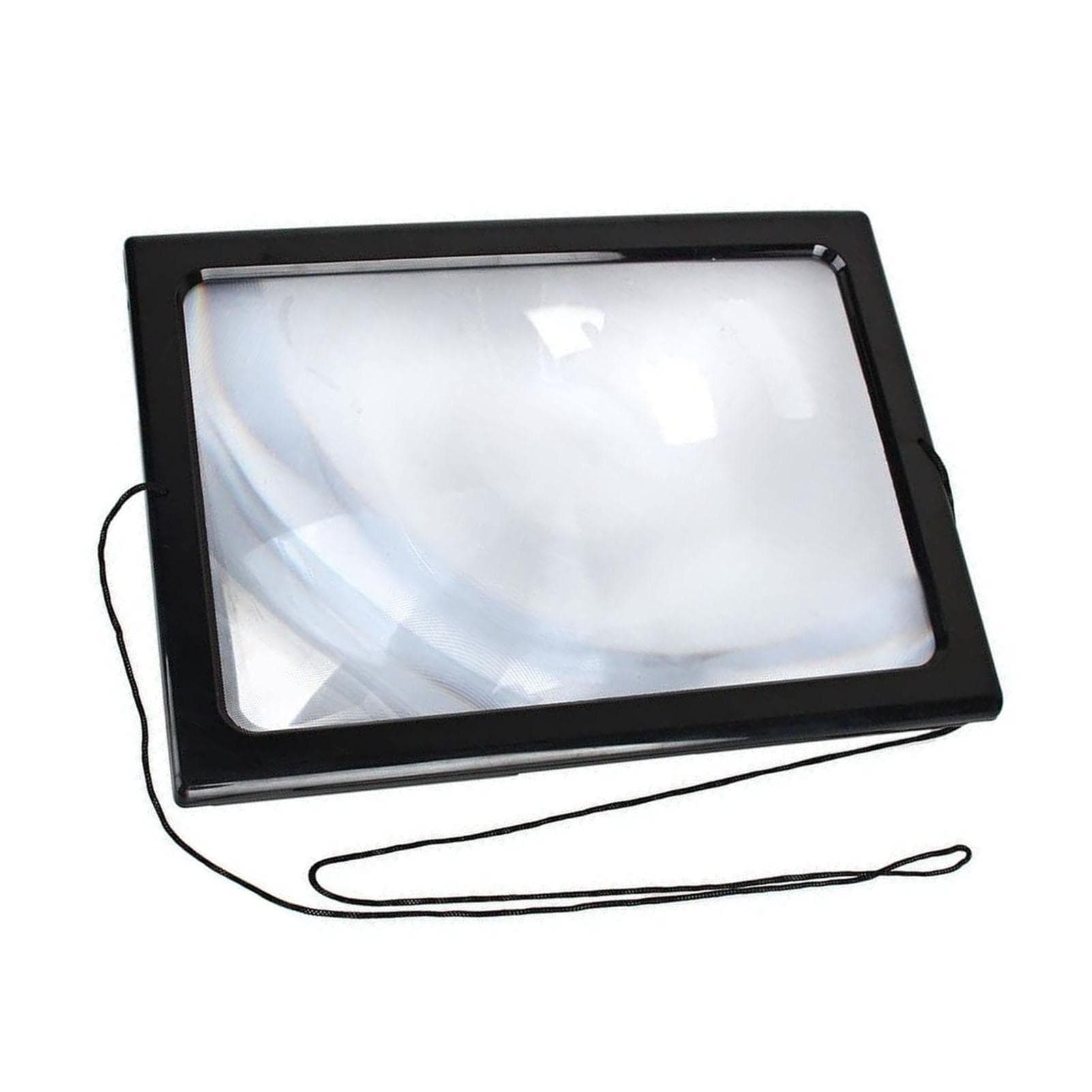 Reading Magnifying Glass 3X Foldable Hands Free Large Page Magnifier with 4 LED Lights