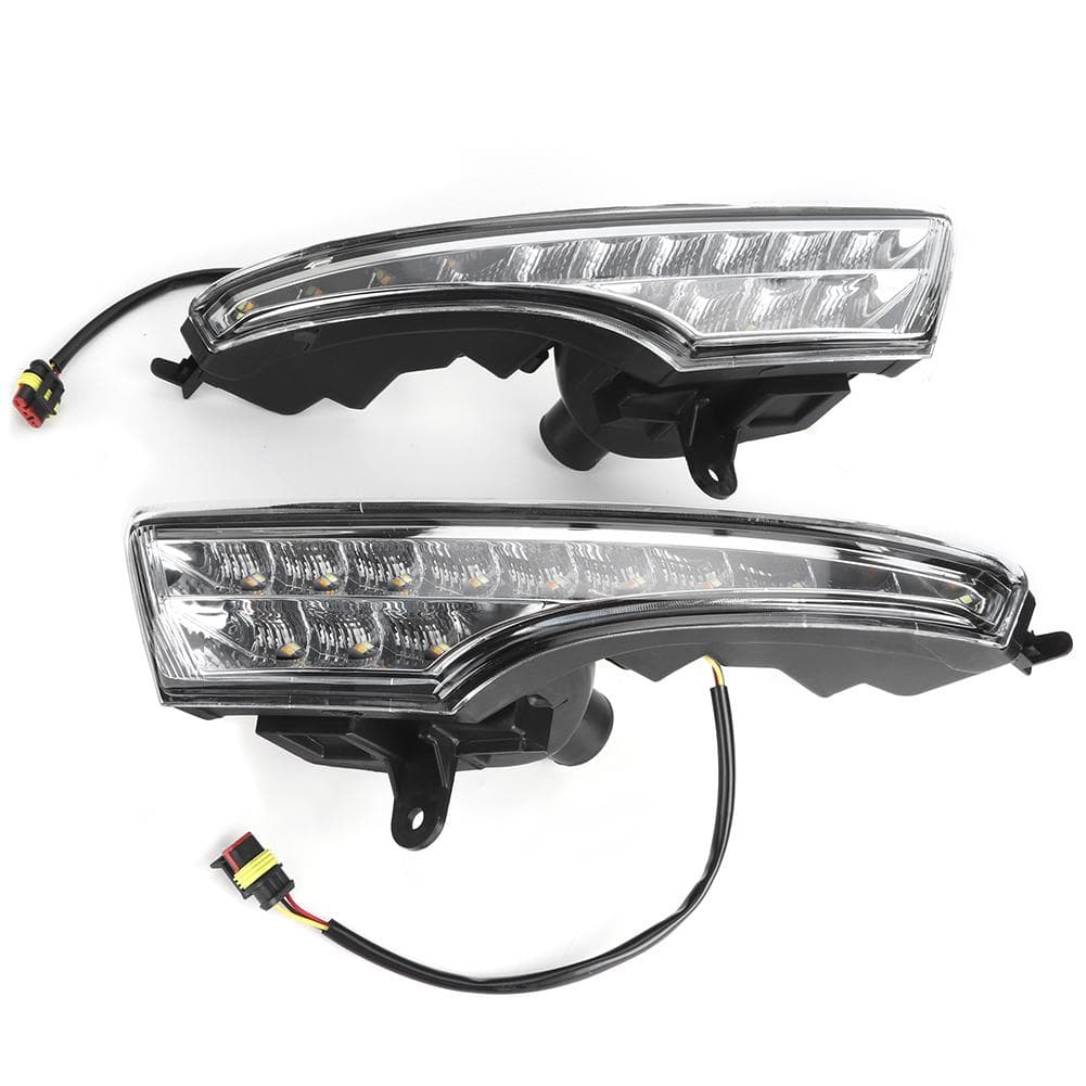 2pcs LED Daytime Running Light Turn Signal Lamp Dual Colors Fit for Nissan Altima 1315