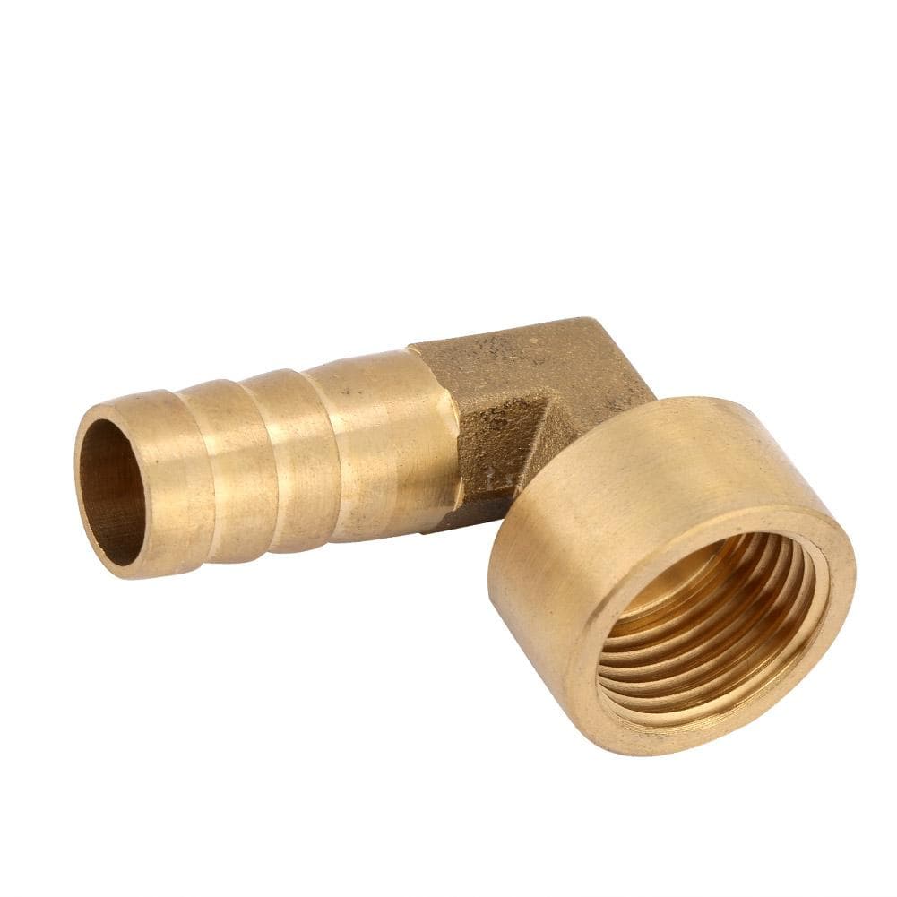 G12 Female Thread Brass Elbow Hose Barb Coupling Connector Joint Adapter Fitting(14mm)