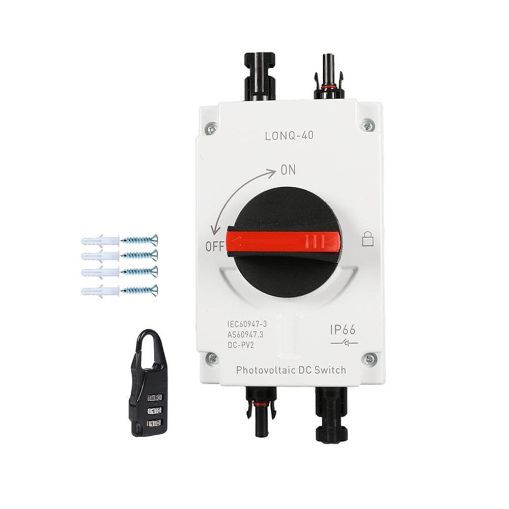 32A 4P PV Direct Current Disconnect Switch Outdoor Dustproof and Waterproof Transfer Switch IP66 Common Version