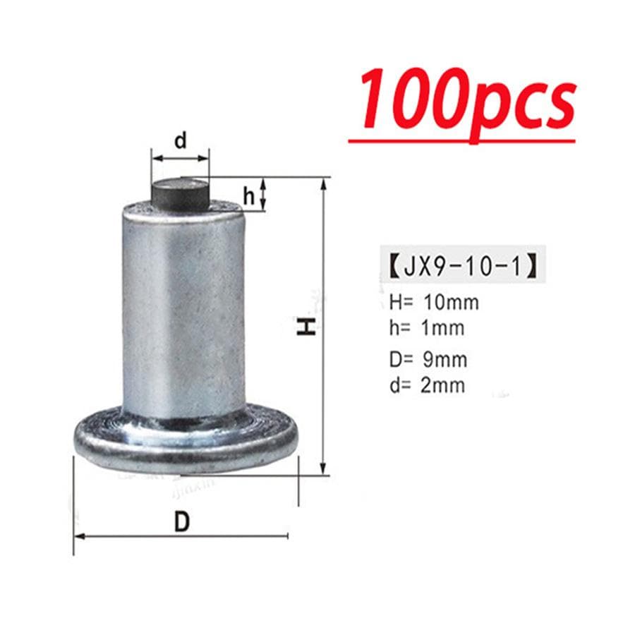100PCS 9mm Car Motorcycle Tires Studs Screws Spikes Winter Snow Tire Durable