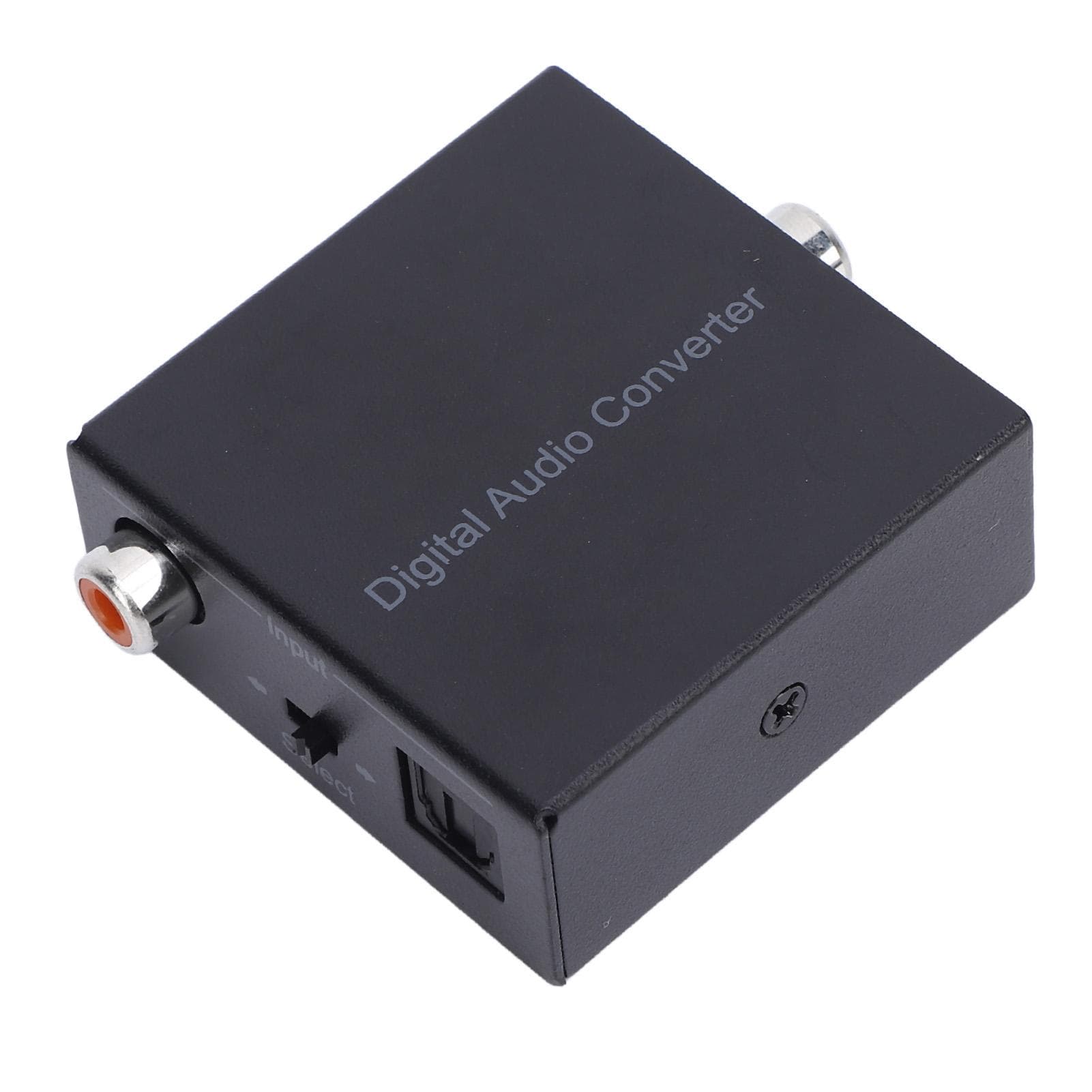 Coaxial to Optical Digital Sound Converter Bi Directional Coaxial to Optical Adapter Splitter for