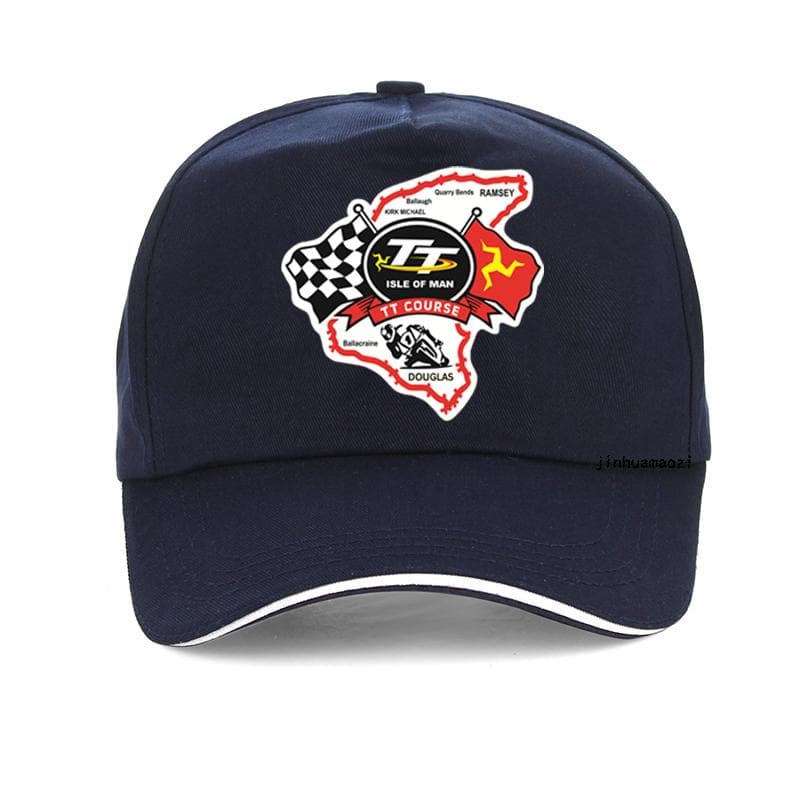 Isle of Man TT Races Unisex hat Motorcycle The Ultimate Road Race baseball cap Summer fashion Dad hat adjustable Snapback hats Adjustable