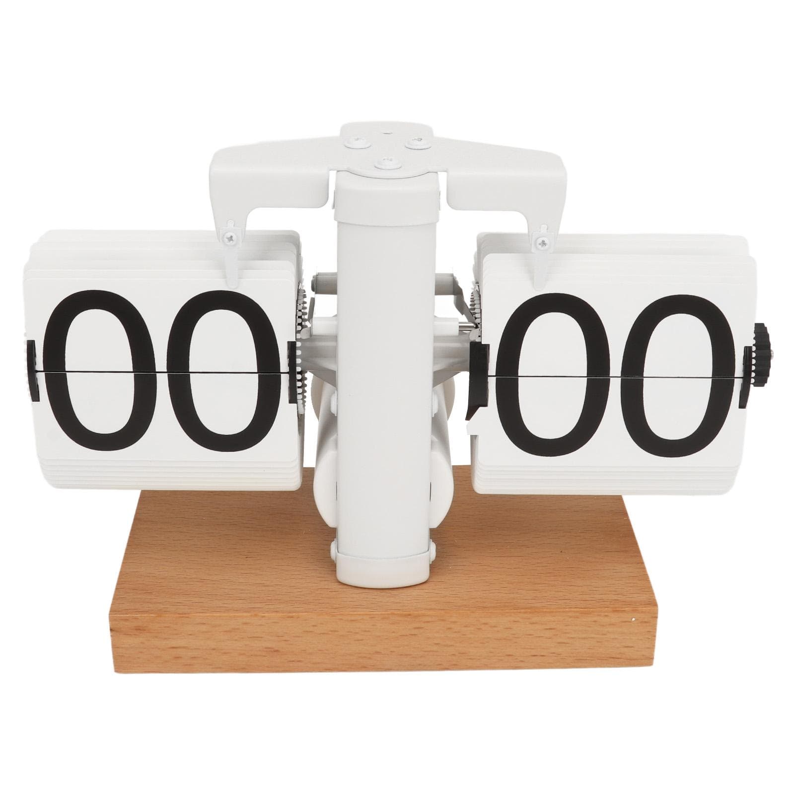 Automatic Flip Digital Clock Minimalist Vintage Auto Flip Table Clock for Home Livingroom Office