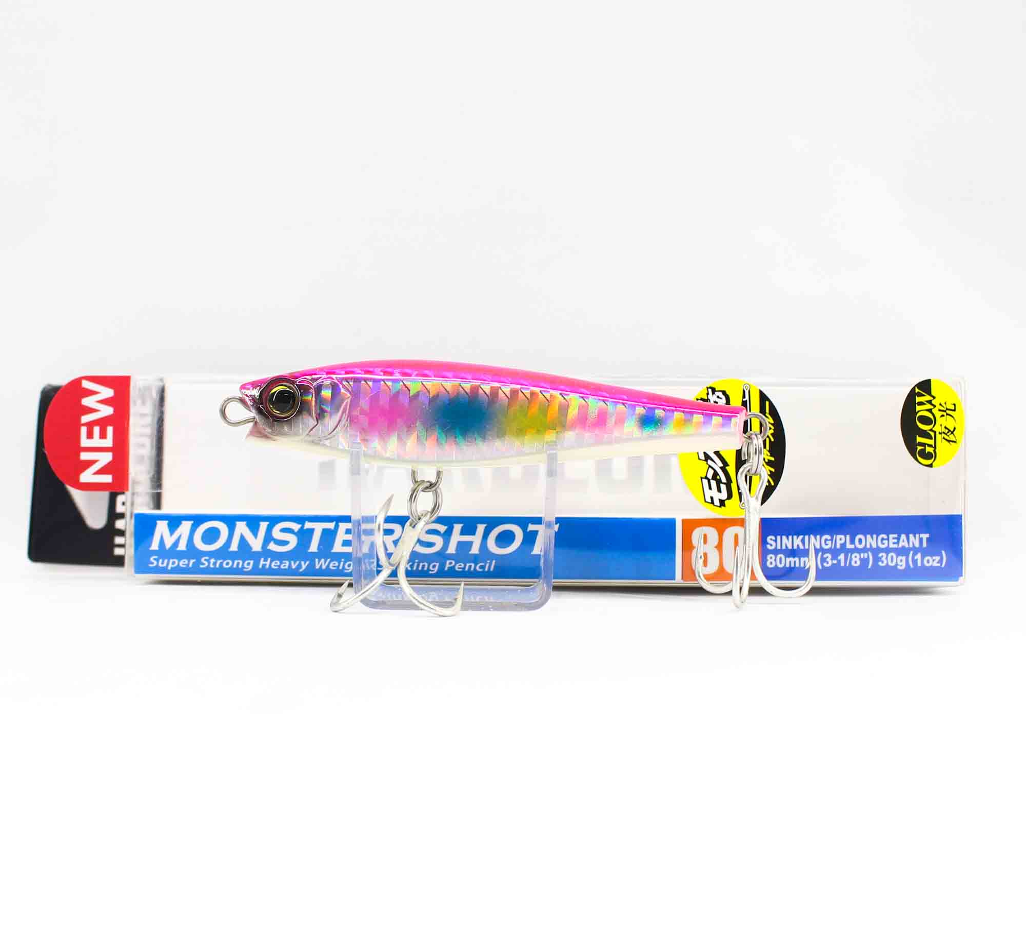 Yo Zuri Duel Hardcore Monster Shot 80 Sinking Lure F1207-HLPC (5786)