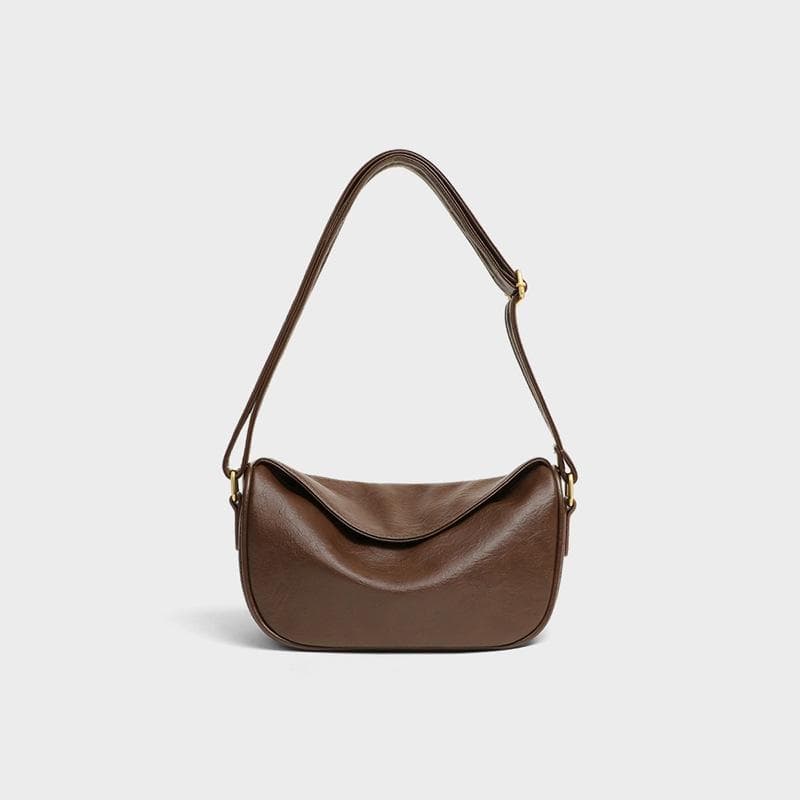Autumn and Winter High-grade Niche Design Bags Female Fashion Casual Single Shoulder Crossbody Bag All Match Dumpling Bag