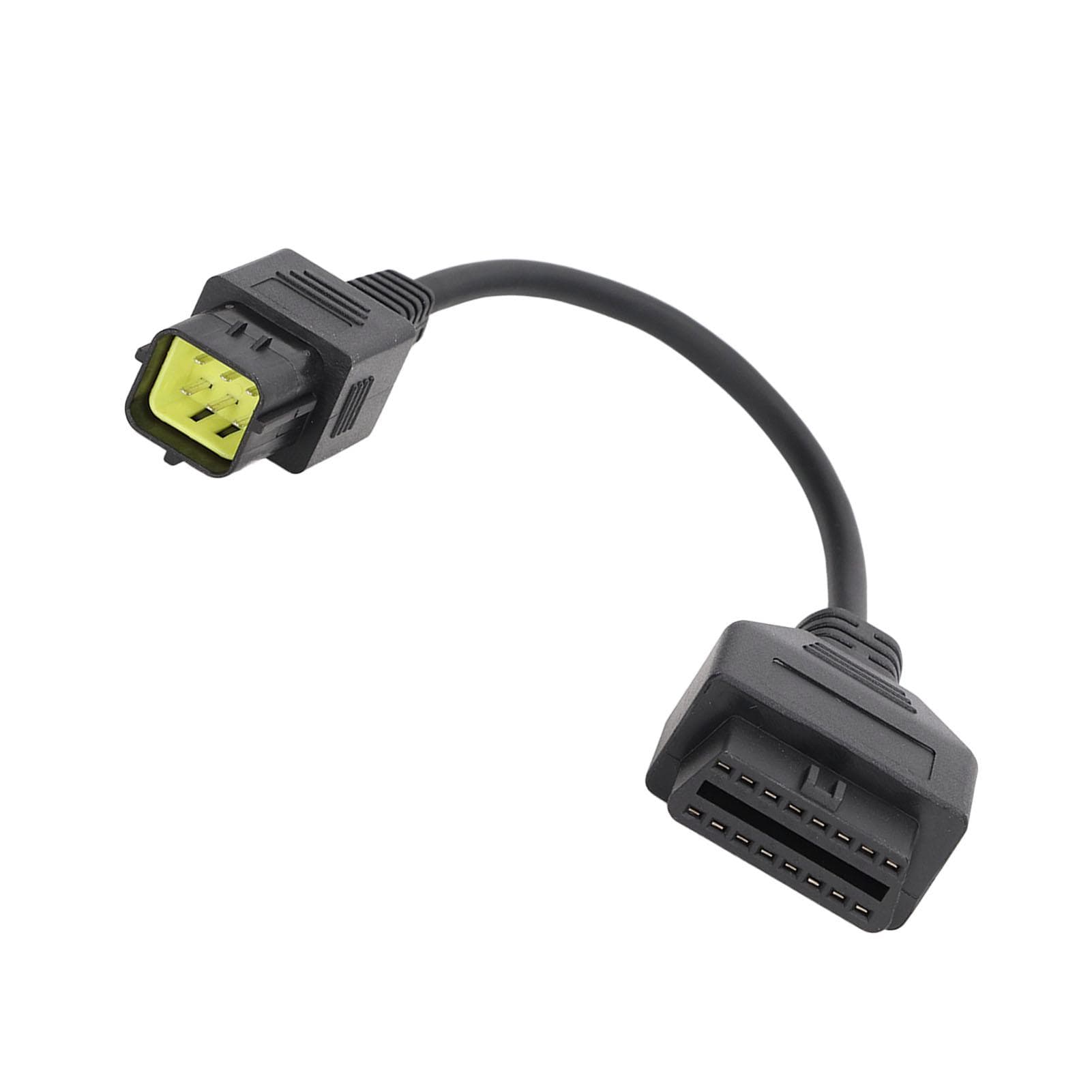 6 Pin OBD2 Scanner Cable Universal Motorcycle Diagnostic Adaptor Replacement for Husqvarna 449 511