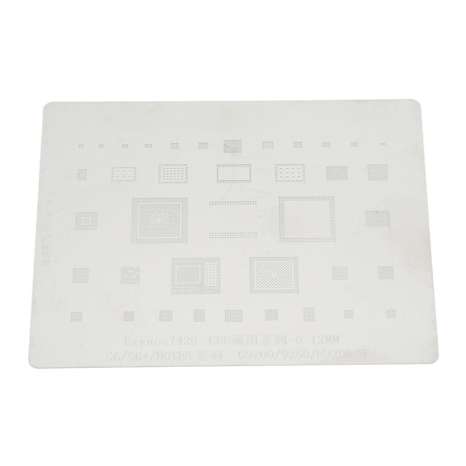 CPU Reballing Stencil Stainless Steel Reballing Net Rework Template for Mobile Phone Repair