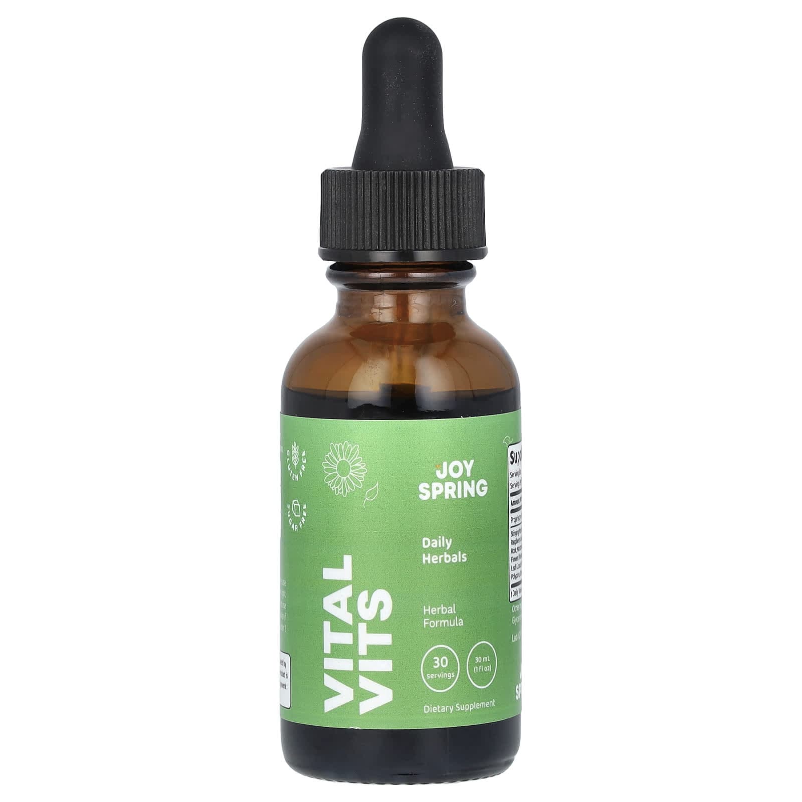 JoySpring, Vital Vitamins, Daily Herbs, 1 fl oz (30 ml)