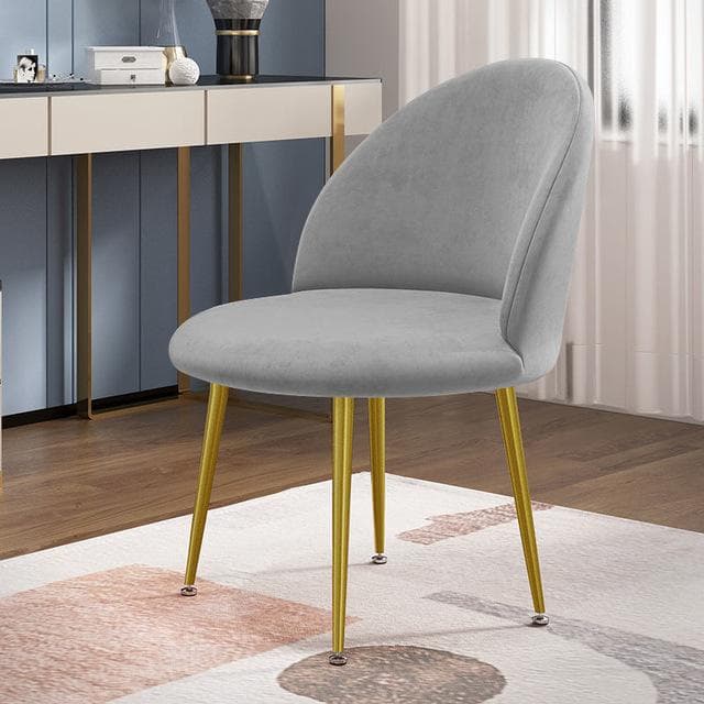 Velvet Duckbill Chair Cover 1 /2 /4 /6pcs Curved Back Chair Covers Low Back Seat Slipcover Hotel Bar Office Home Decor 4 Pcs grey