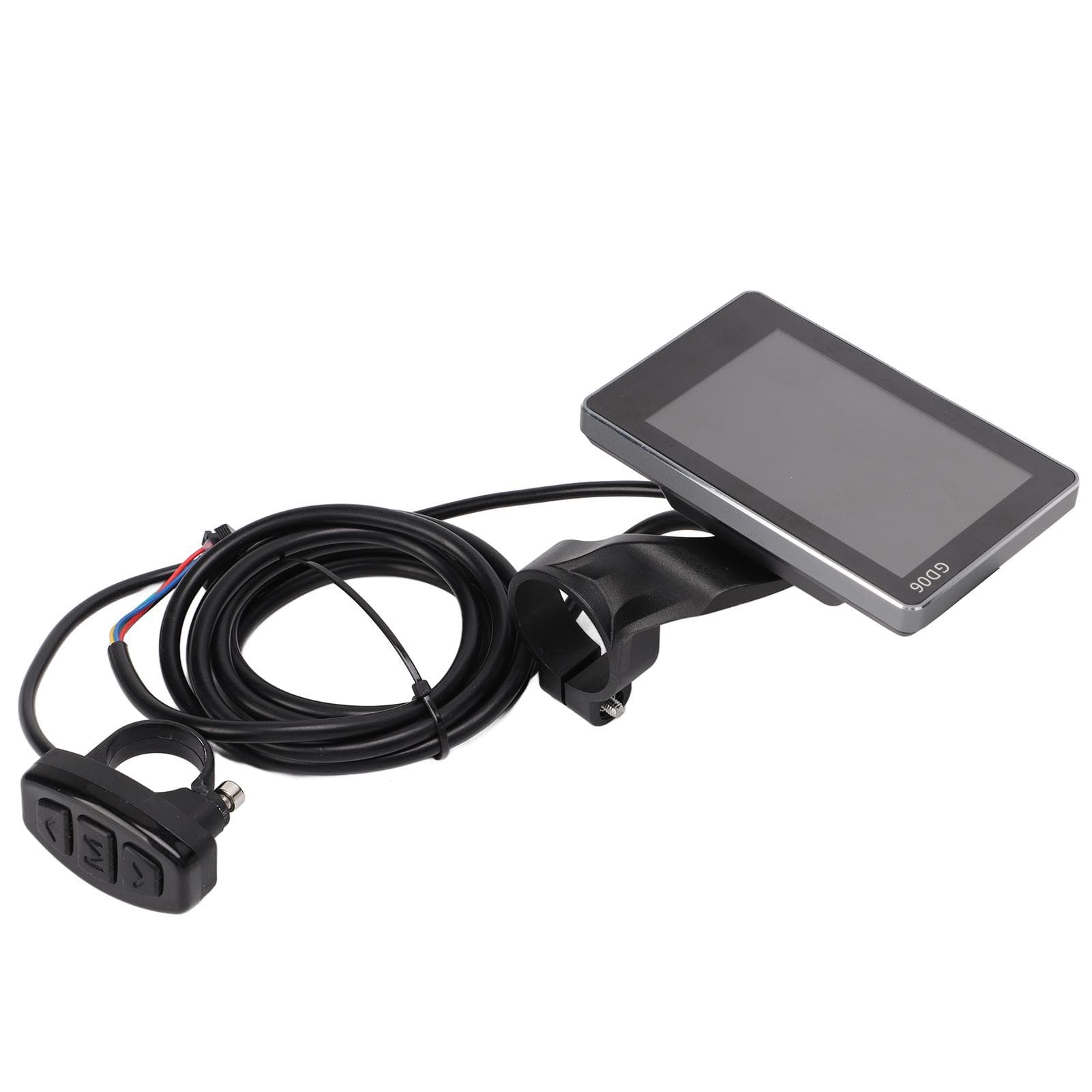 Electric Bicycle LCD Display GD06 Bike Computer Speedometer with 36V 48V Joint for Modification