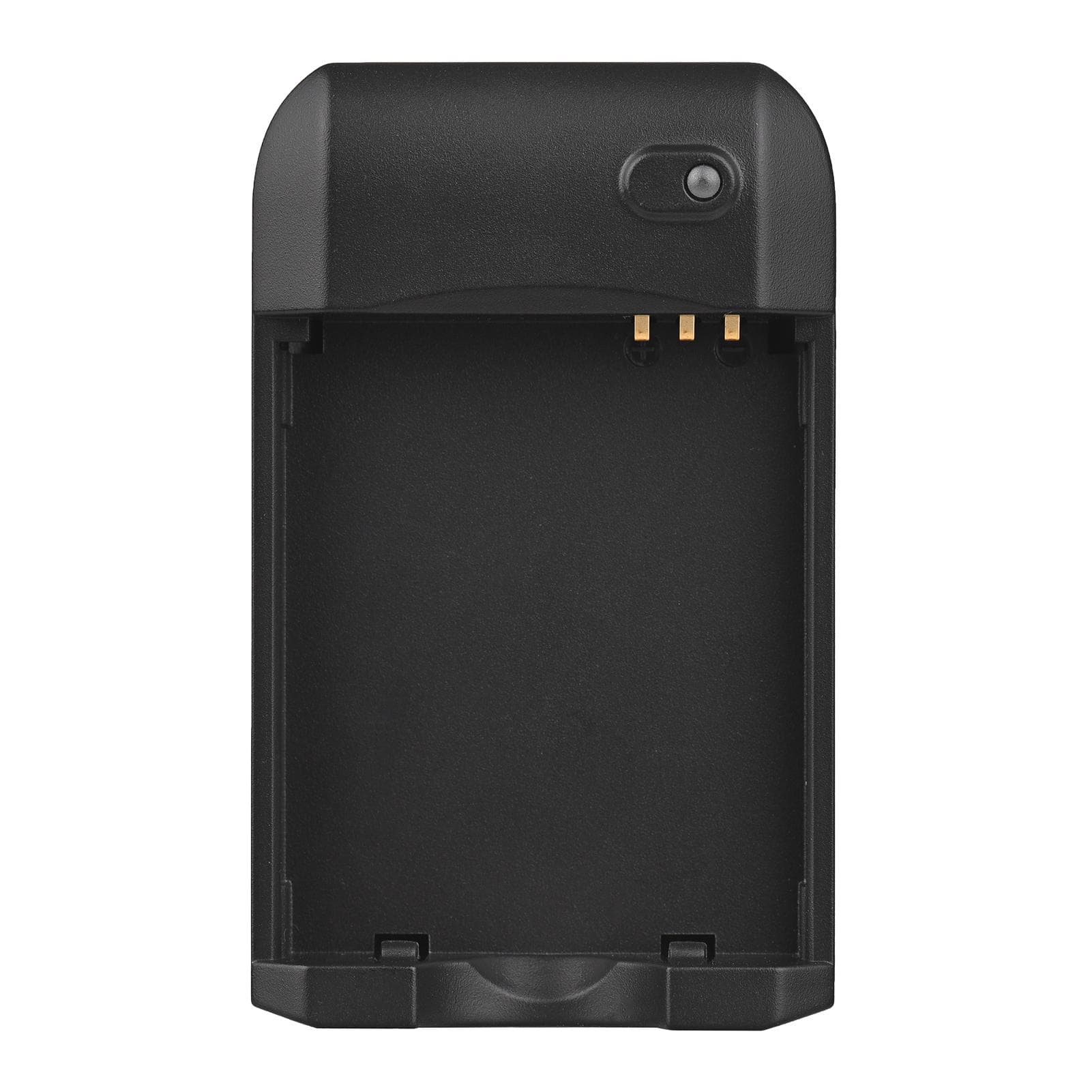Mini Portable NP-6L Battery Charger with Indicator Light USB Charging Cable Pack of 1 black