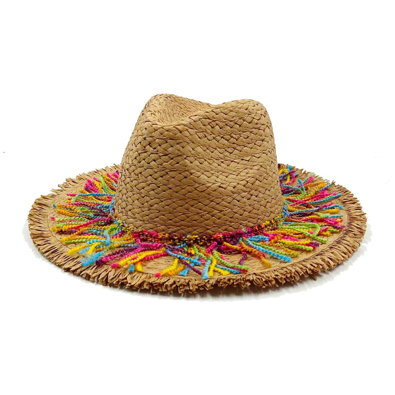 Summer straw hat pearl pin women's summer seaside sunshade hollow groove flat top straw hat sombrero M55-58cm