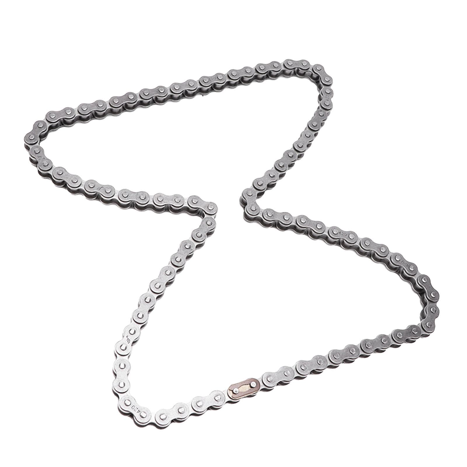 420 Rear Drive Chain 90Links Replacement for Coleman 196cc Ct200u Ct200uEx Bt200x Mini Bike