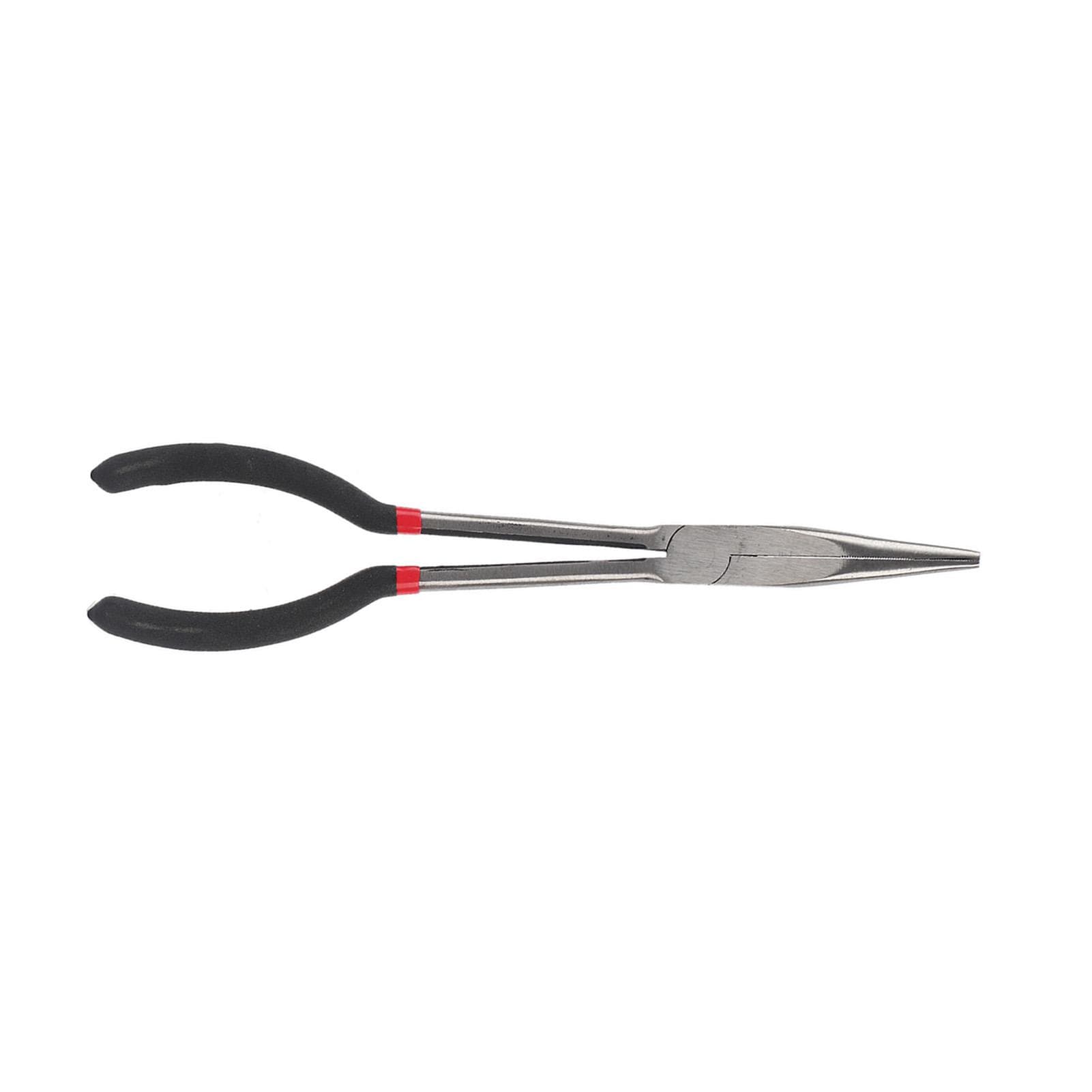 11in Long Nose Pointed Pliers Steel Needle Nose Pliers with NonSlip Handle Repairing Hand Tool