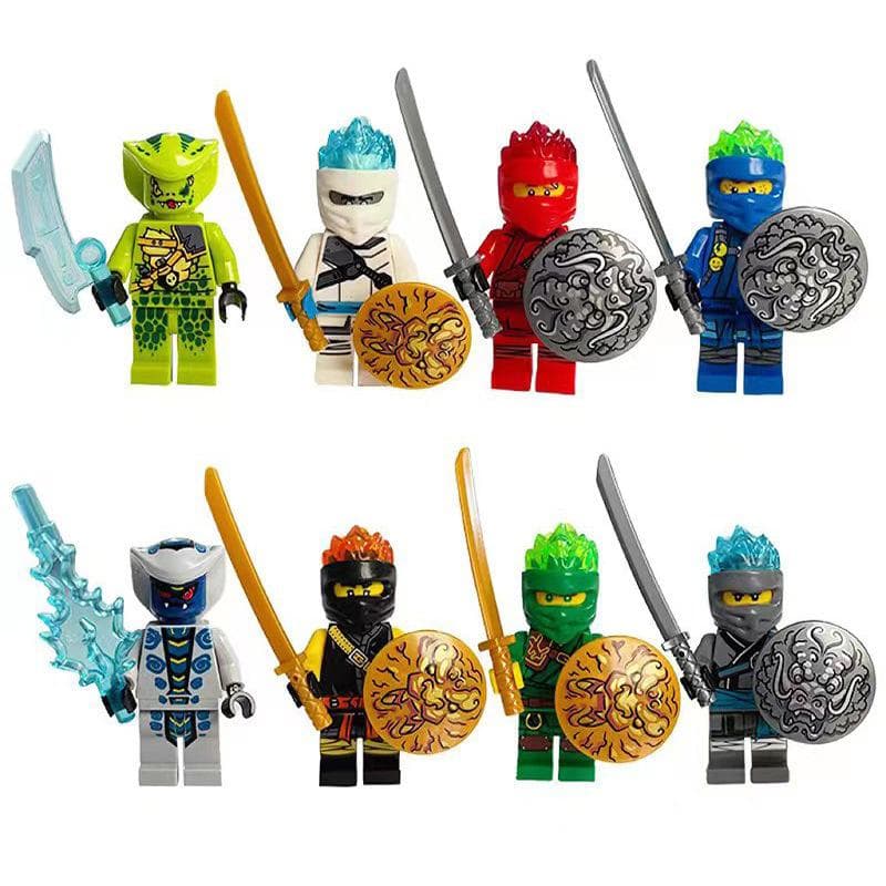 Movie Action Mini figures Building Blocks Bricks Model Set Kids Educational Gift for Children's Day No Box