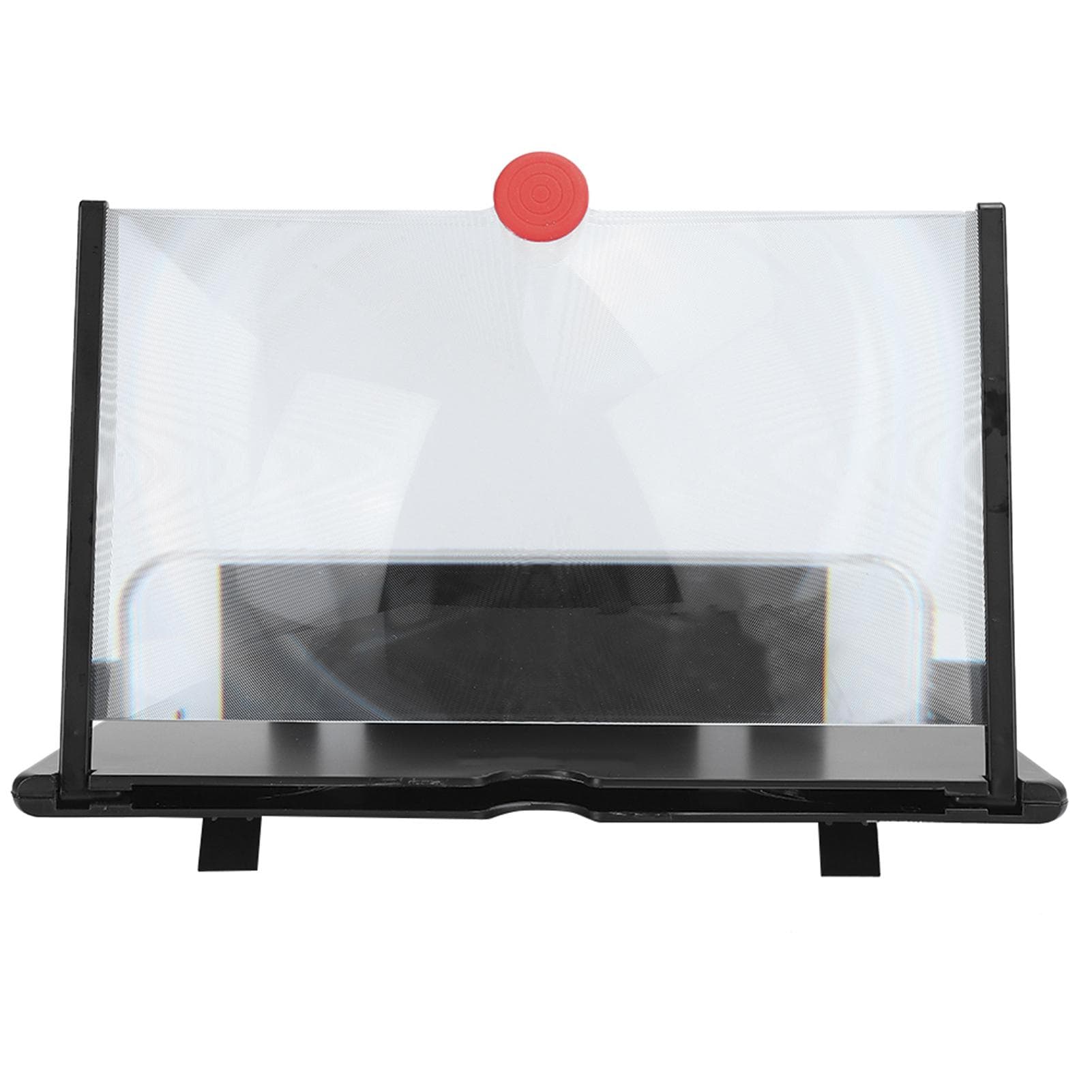 12 3D Phone Screen Magnifier HD Screen Amplifier PullOut Bracket for Movies Videos Games(12