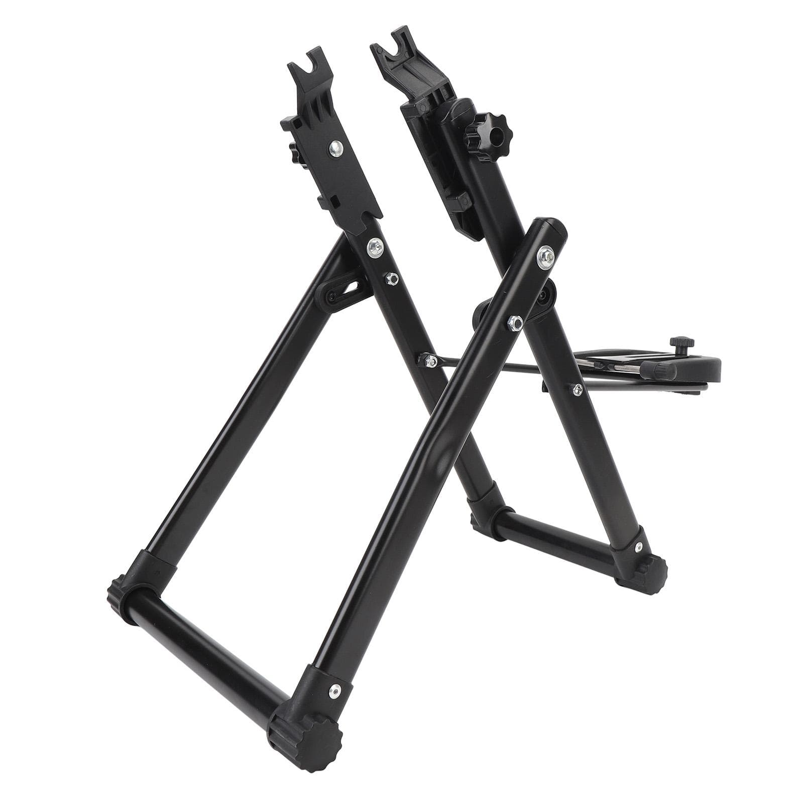 Wheel Truing Stand Thickened Anti Slip Base High Carbon Steel Foldable Rim Truing Repair Stand for
