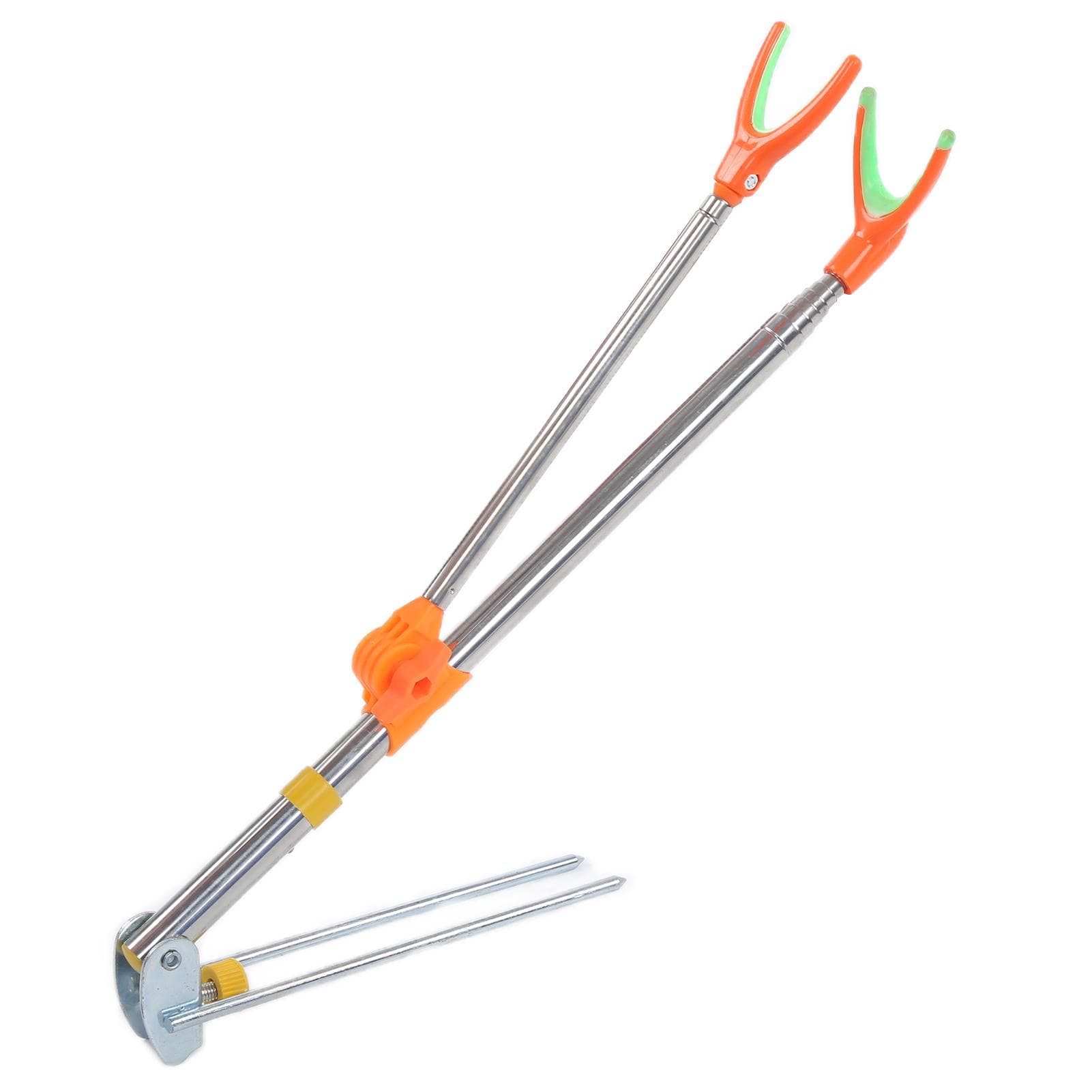 Fishing Rod Bracket Stainless Steel Insertion Multifunctional Fish Pole Tackle Supplies1.5 Meters