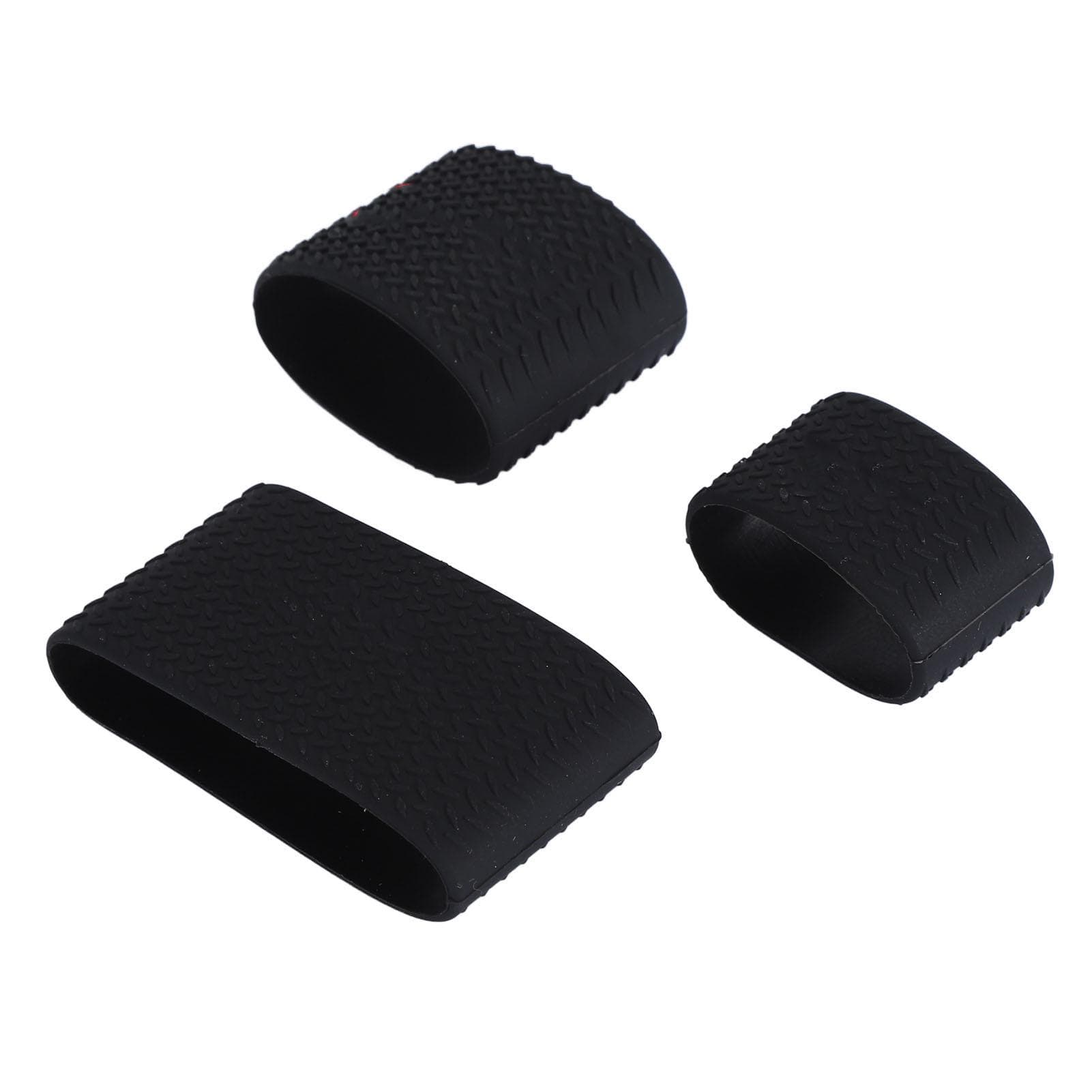 3PCS Clipper Grip Multifunctional Silicone Anti Slip Clipper Ring Sleeve Hairdressing Tool for