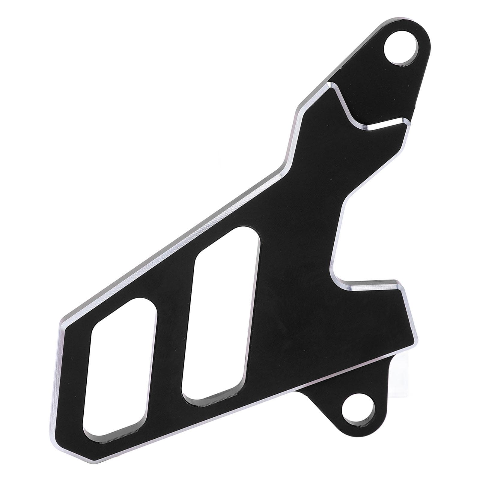 Front Sprocket Cover Metal Motorcycle Chain Guard Protector Replacement for Suzuki LTZ400 2003?2014 black