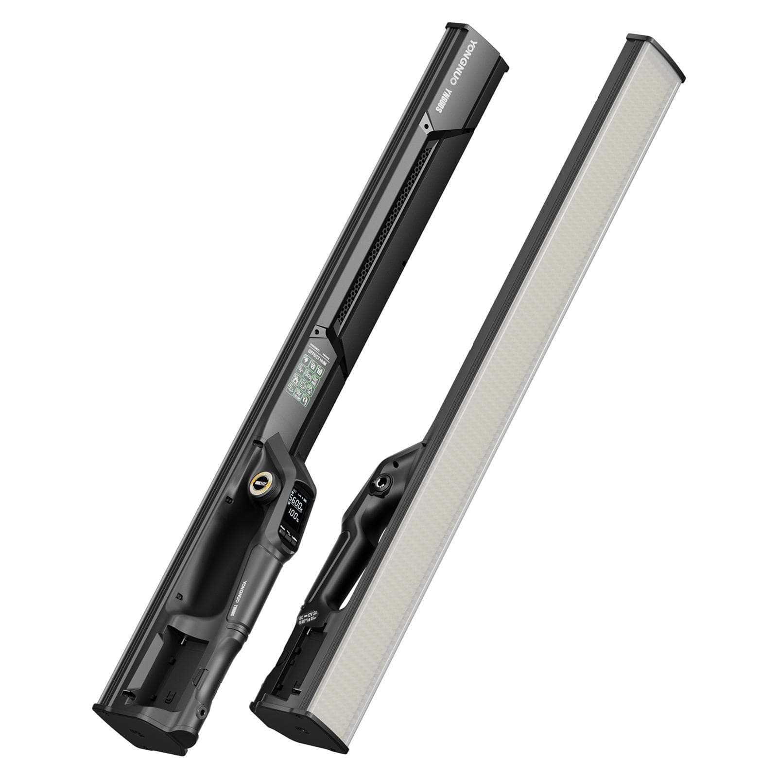 YONGNUO YN660S Handheld Light Stick LED Video Light Wand 3200K5600K BiColor CRI95+ Dimmable 12 black