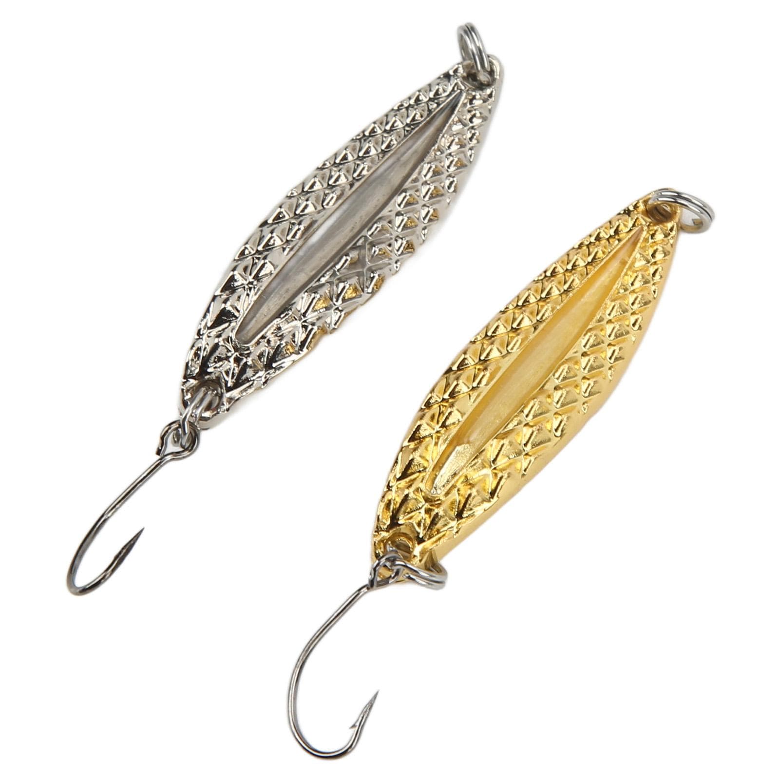 2Pcs Fishing Lures Artificial Fishing Baits Leech Shape Bait for Freshwater River Lakes Sea3.5g
