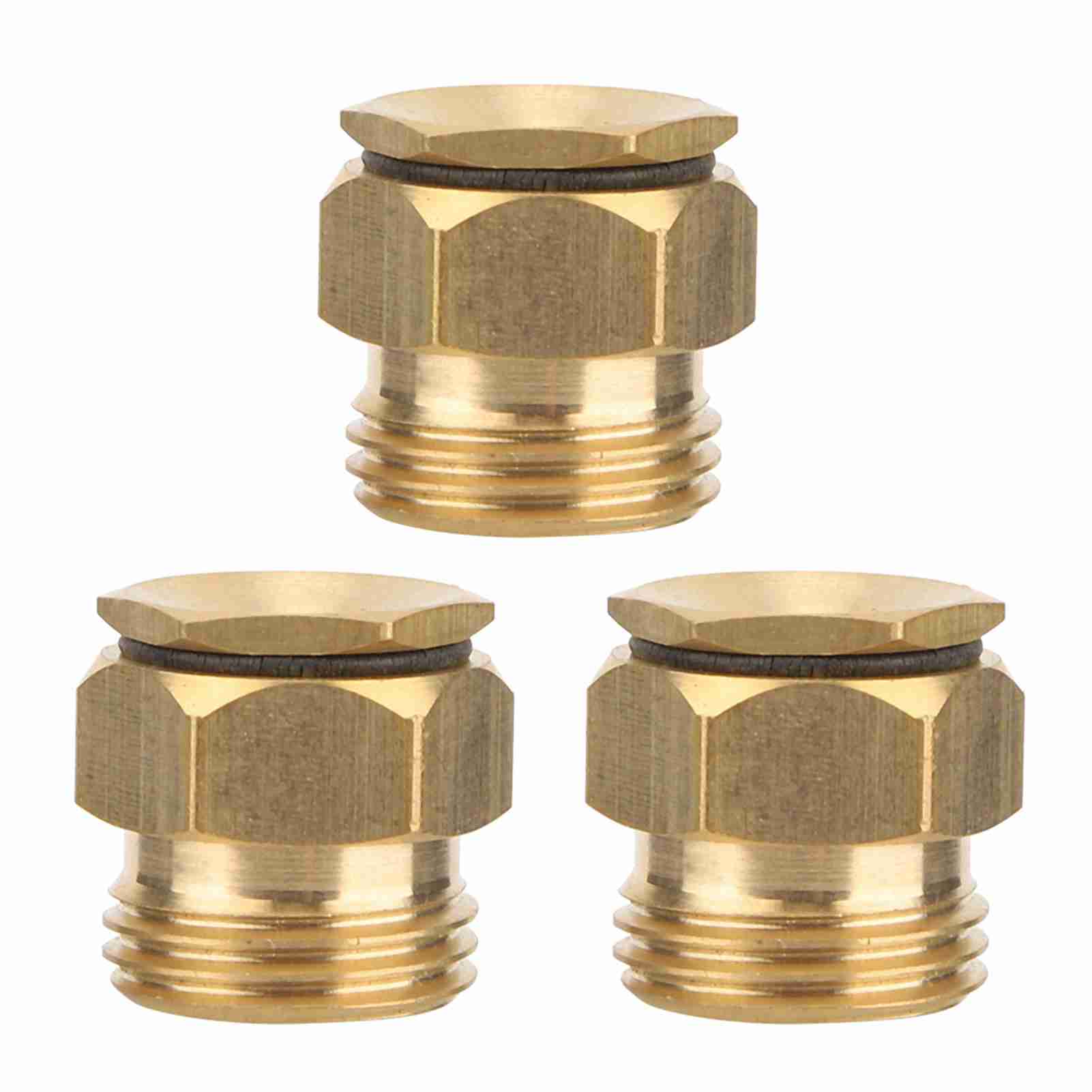 3Pcs G1/2 External Thread Adjustable Atomizing Misting Irrigation Garden Spray Nozzle