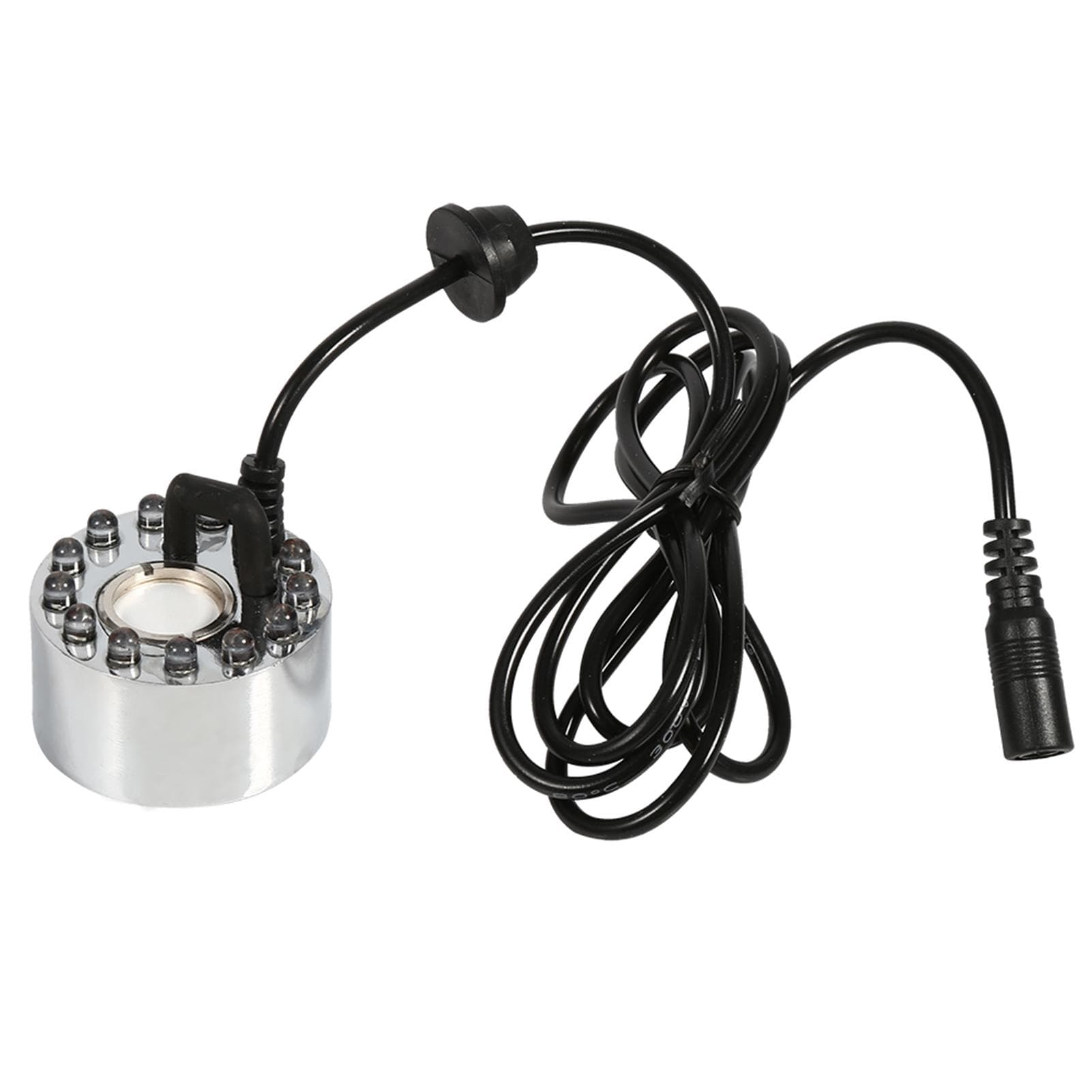 24V Color Changing Ultrasonic Mist Maker Fountain Atomizer Air Humidifier with Adapter