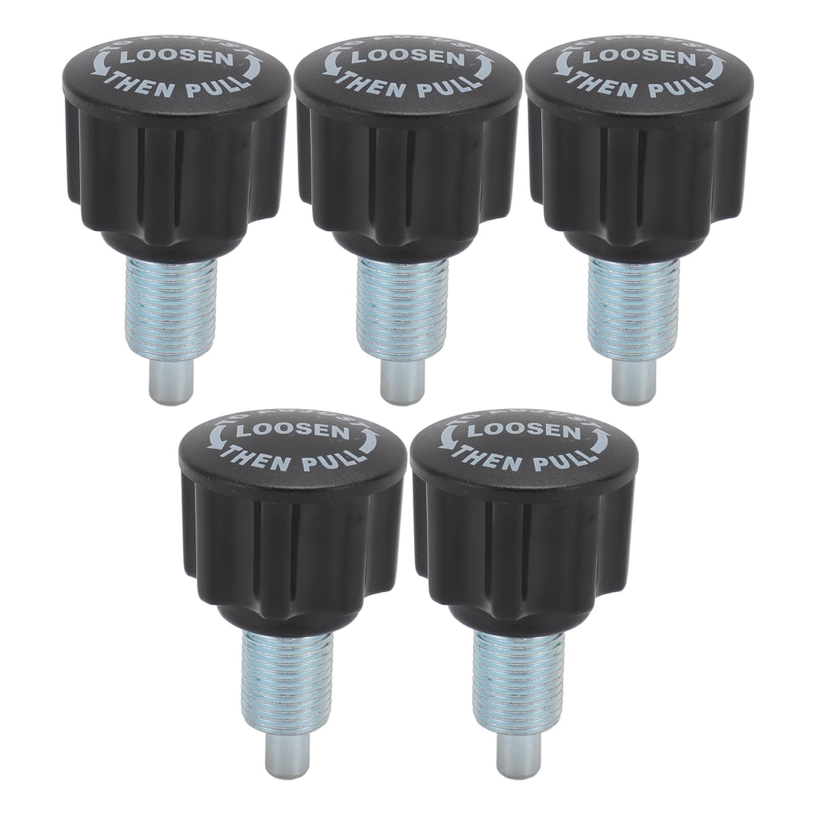 5PCS Pull Pin Spring Knob Replacement Exercise Bike Locking Pin for Fitness Equipment