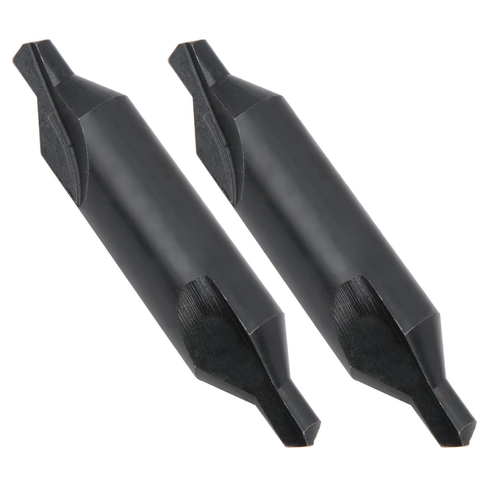 2Pcs Centering Drill Bits High Speed Steel for Milling Machines Positioning Tools 6mm