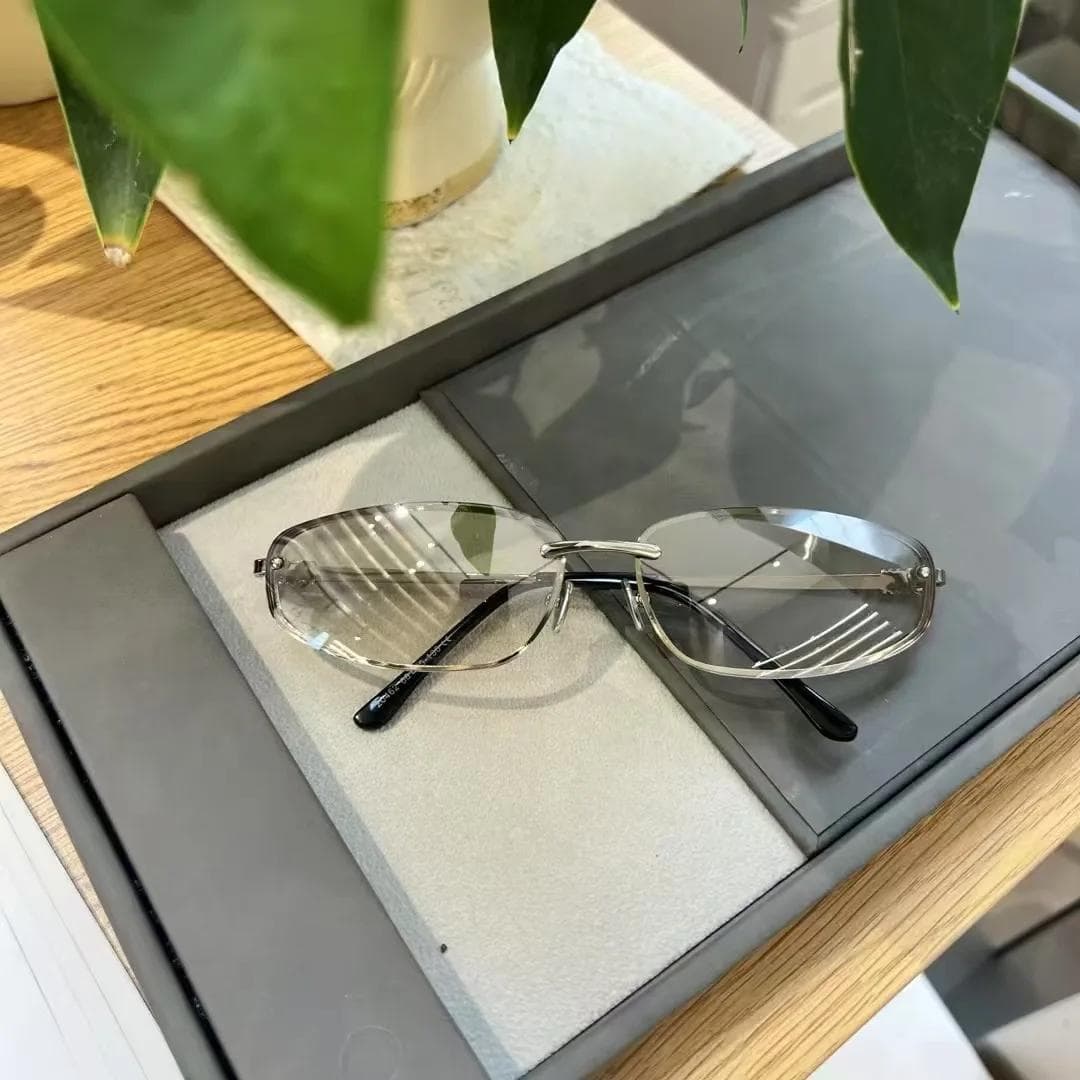 Trendy Gradient Sunglasses Women Oval Anti-reflective Fashion Sunglasses European American Men Stylish SunGlasses