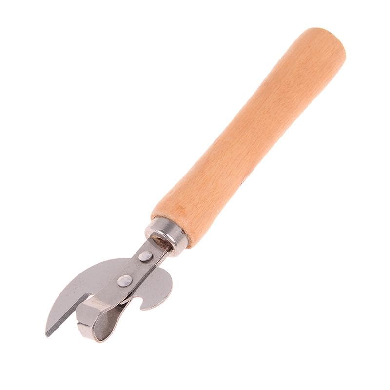 Stainless Steel Can Opener Professional Kitchen Tool Safety Hand-actuated Can Opener Side Cut Easy Grip Manual Opener