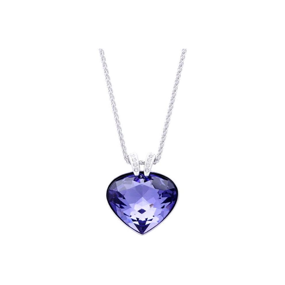 Swarovski Oceanic Heart Pendant Necklace Women necklace 5020050 Box (Random Color)