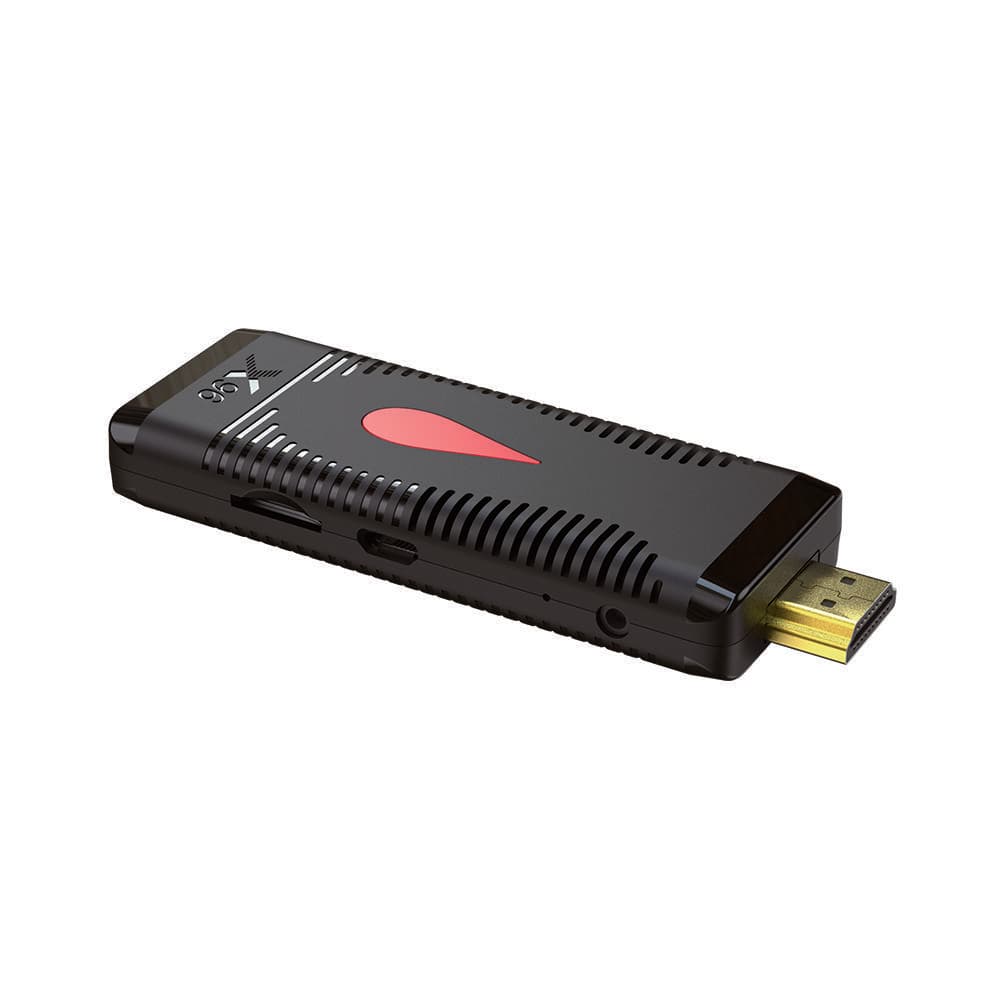 X96 S400 TV Stick 4k Smart TV Box Dongle 2.4G Wifi Mini TV Stick Android 10 TV Dongle 2G/16G 1GB black