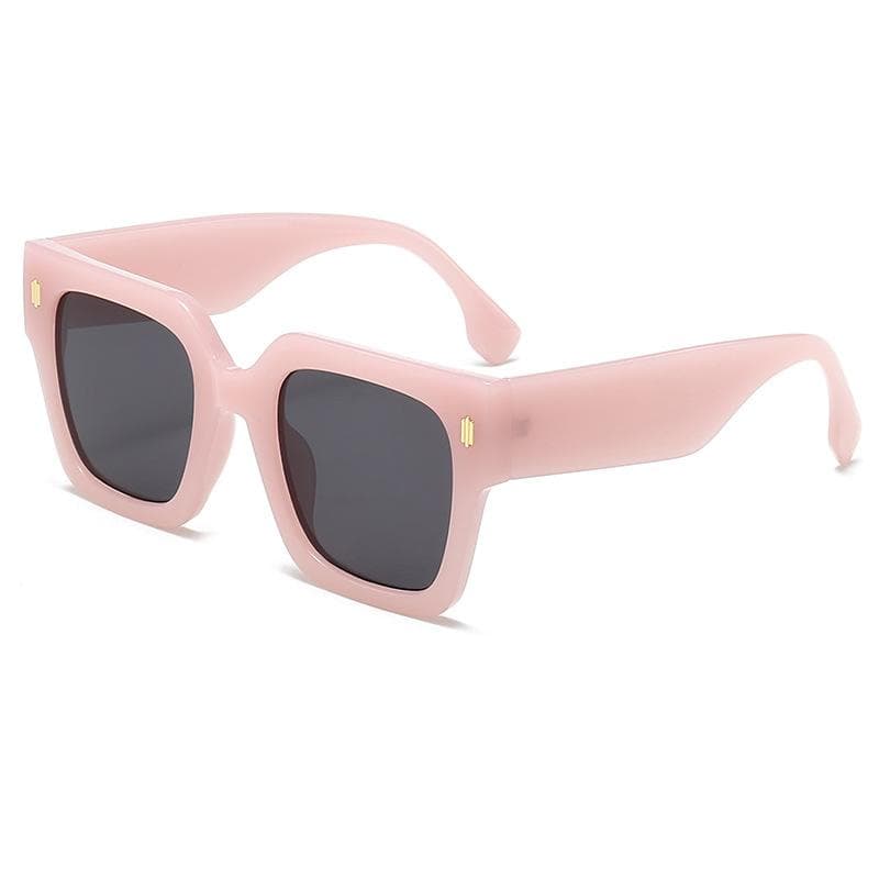 Classic Luxury Designer Big Frame Square Sunglasses Women Men Fashion Vintage UV400 Sun Glasses Shades as the picture