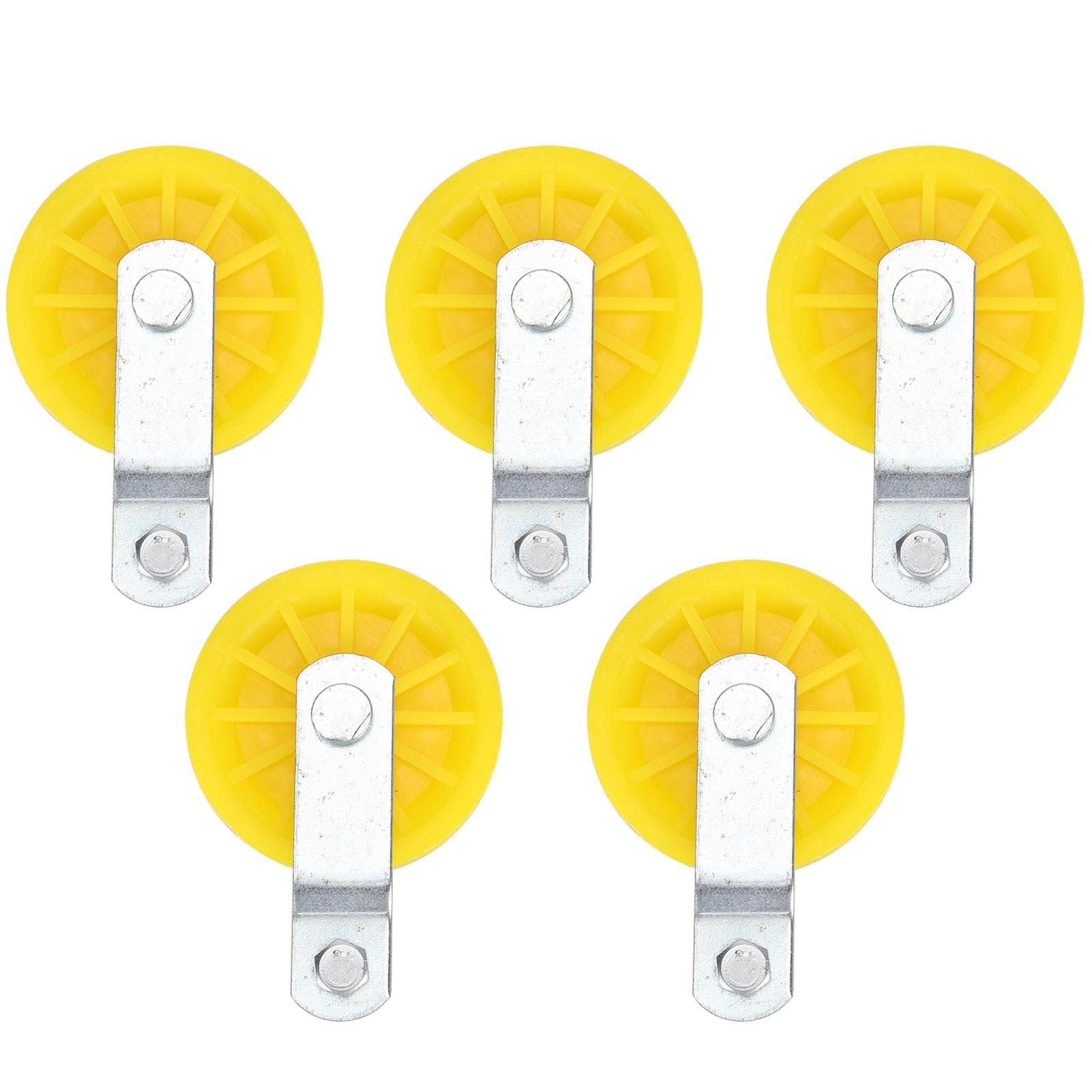 5PCS Large Metal Automatic Waterline Fixed Pulley for Livestock Farm Chicken House