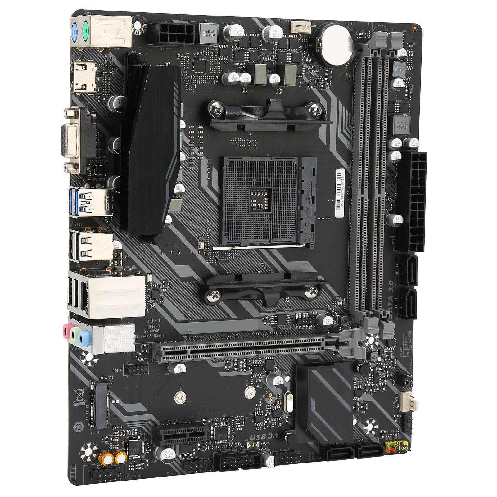 Motherboard A520M MicroATX Dual Channel DDR4 Memory USB2.03.0 M.2 VGA Laptop Accessories