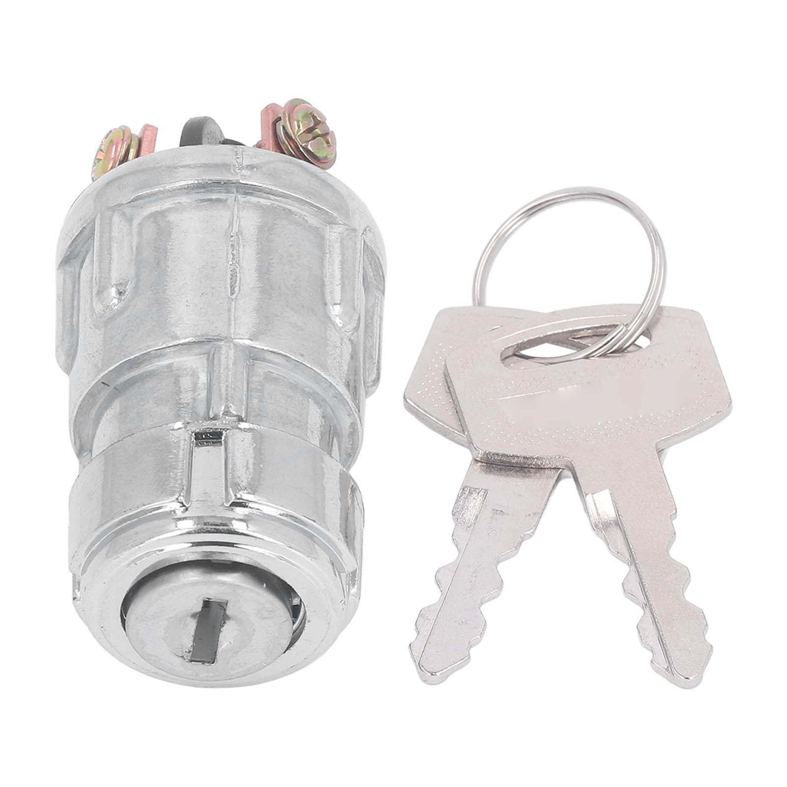 Ignition Switch Cross Lock with 2 Keys Generator Ignition Starter for Generator Cars Tractors