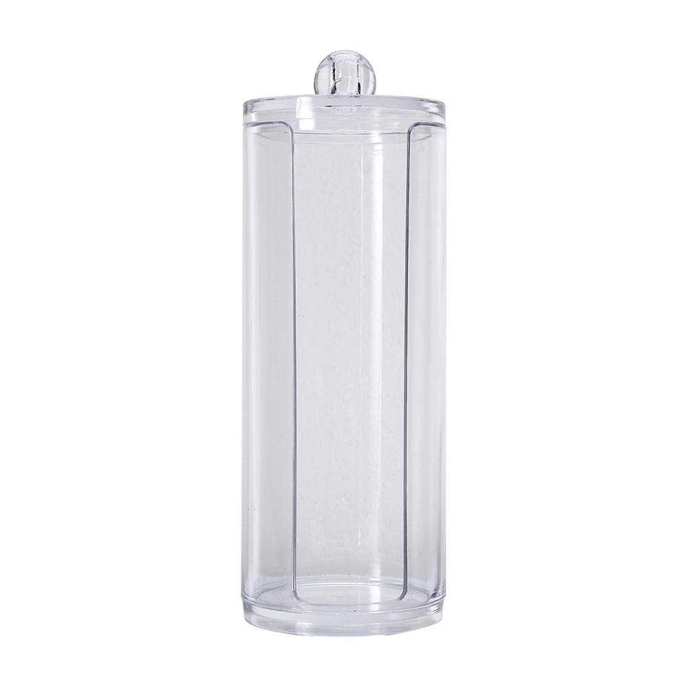 Acrylic Makeup Cotton Pads Box Cases Holder Cosmetic Organizer Storage Container