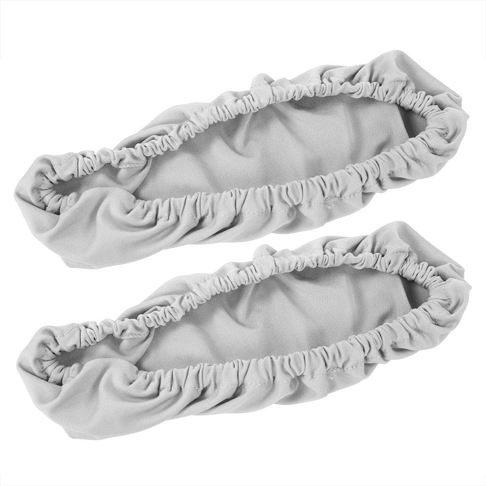 One Pair Elastic Stretchable Office Chair Armrest Covers Removable Computer Chair Arm Protector Gray
