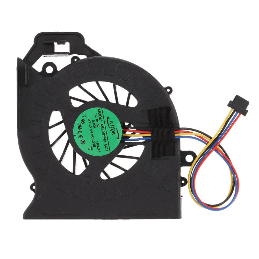 CPU Cooling Fan Cooler for HP Pavilion DV6-6000 DV7-6000  Laptop PC 4 Pin 4-Wire